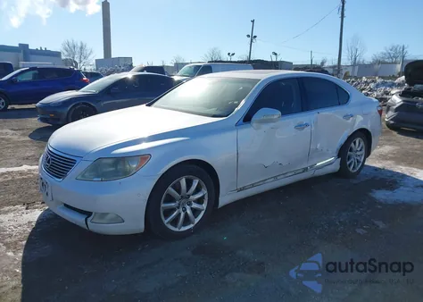 2007 Lexus Ls 460 z USA, uszkodzony, nr VIN JTHBL46F975039667